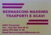 BERNASCONI MASSIMO TRASPORTI DI TESSERETE: TRASPORTI, SCAVI, DEMOLIZIONI E FORNITURE INERTI